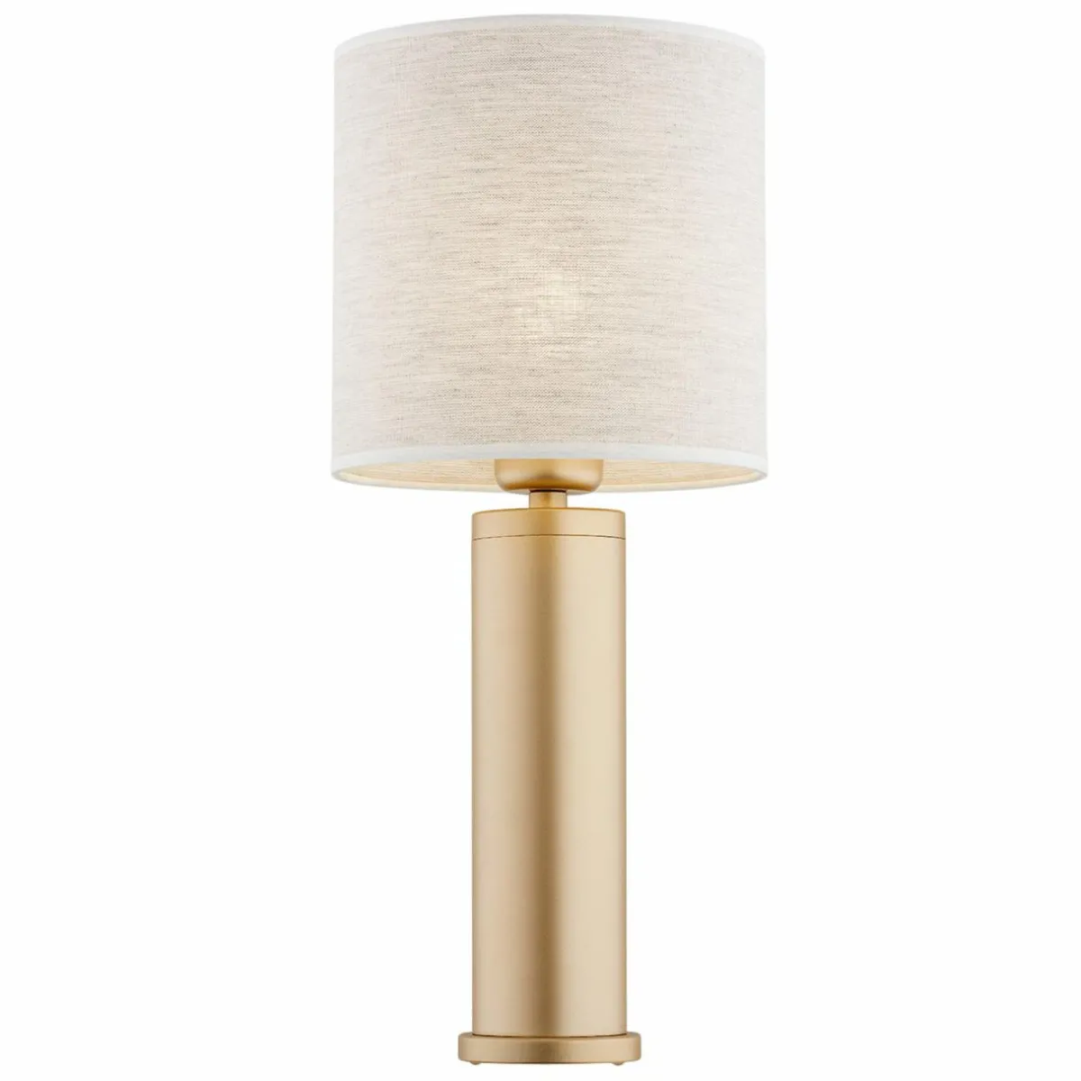 lampe__poser_romina_abatjour_en_lin_pied_dor_1.webp Clearance Argon Lampe à poser Romina abat-jour en lin, pied doré