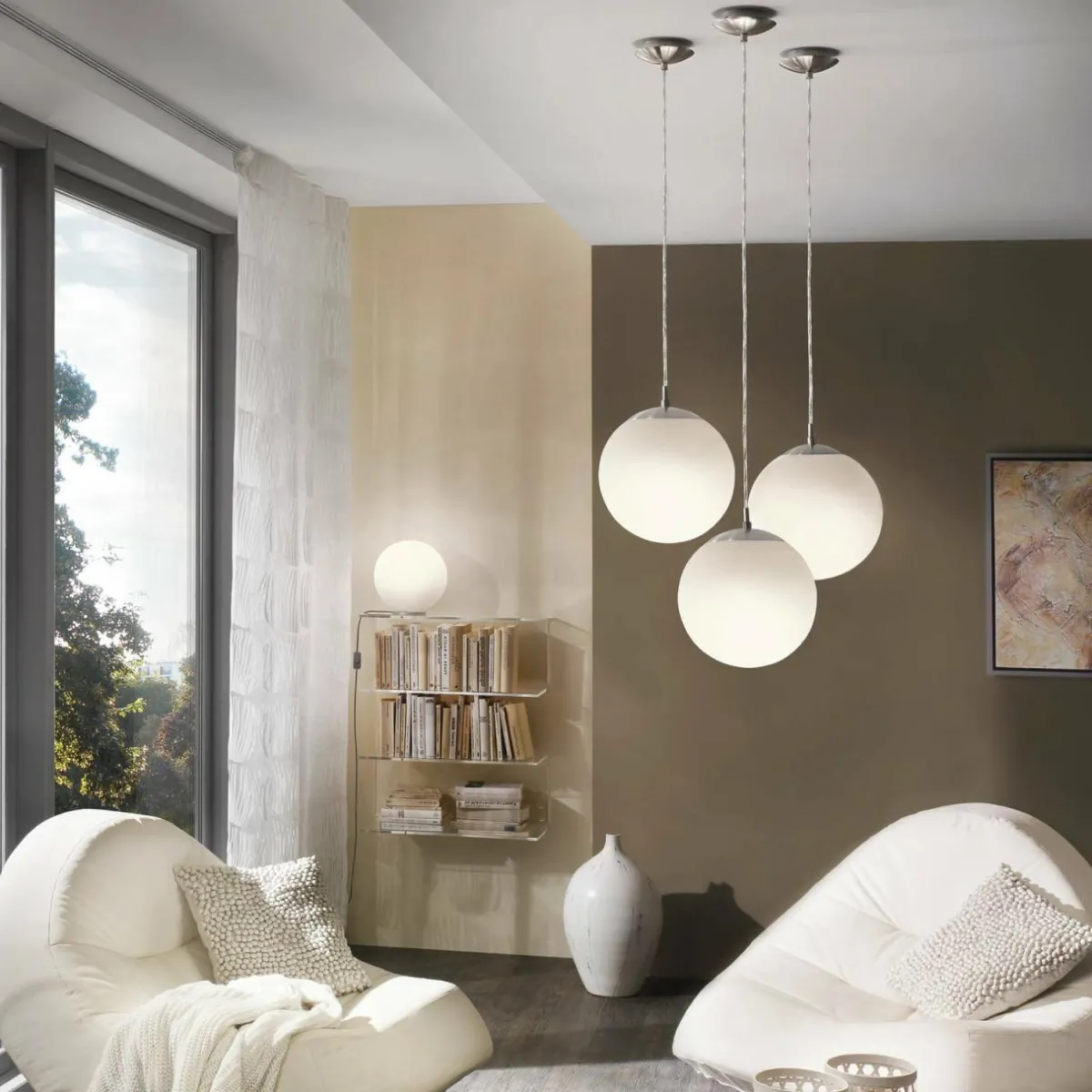 lampe__poser_rondo__cm_blanche_1.webp Outlet EGLO Lampe à poser Rondo, Ø 20 cm, blanche