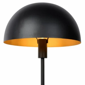 Sale Lucide Lampe à poser Siemon en acier, noire