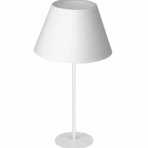 New Luminex Lampe à poser Soho, conique hauteur 56 cm, blanche