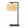 Discount Steinhauer Lampe à poser Stang 3716ZW, tressée Natur
