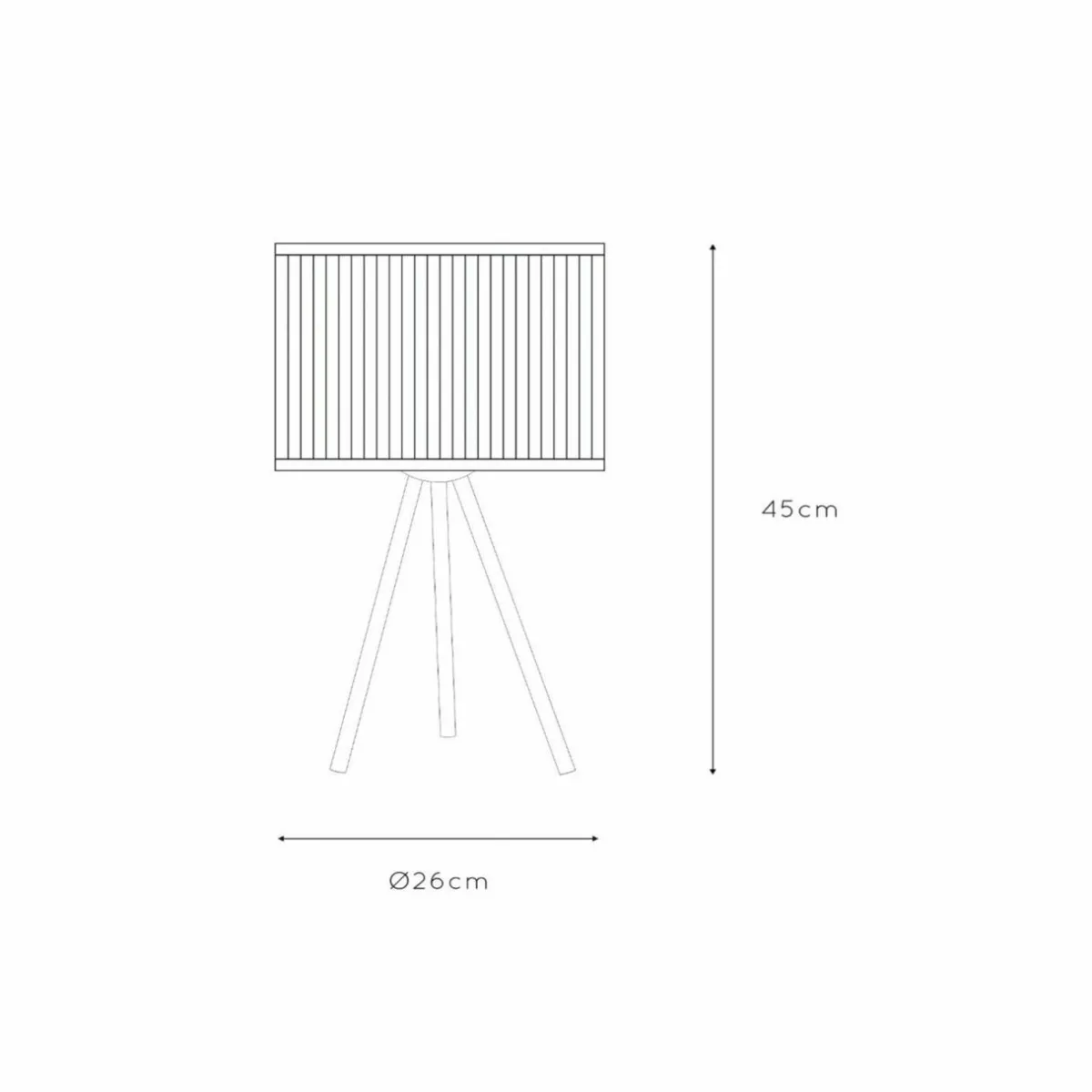 lampe__poser_tagalog_en_bambou_noire_trpied_0.webp Best Sale Lucide Lampe à poser Tagalog en bambou, noire, trépied