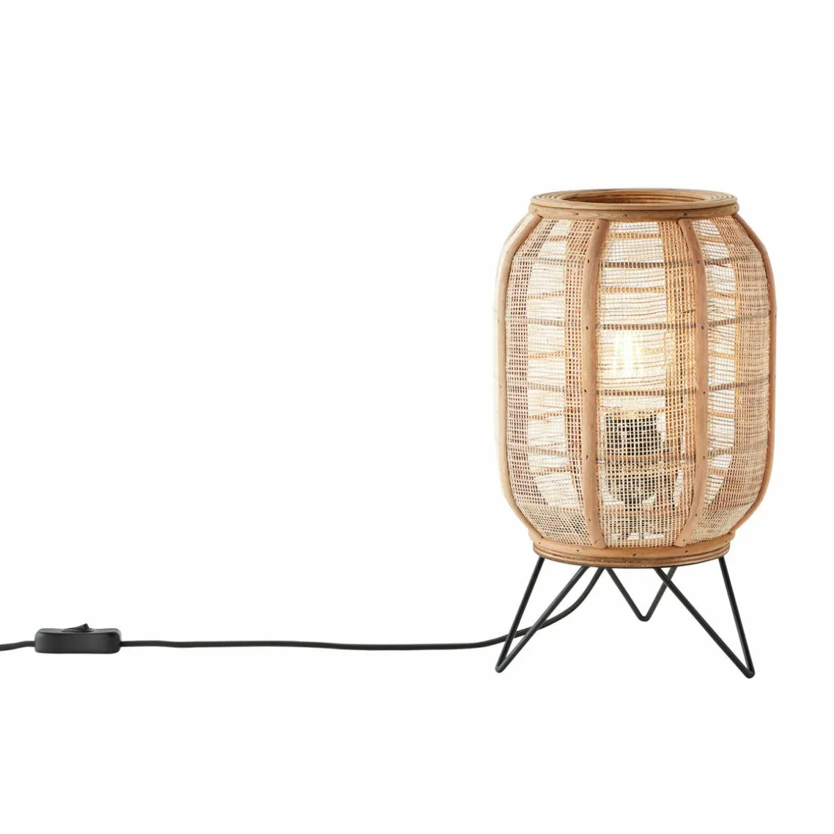 lampe__poser_tanah_avec_bambou_2.webp Clearance Brilliant Lampe à poser Tanah avec bambou