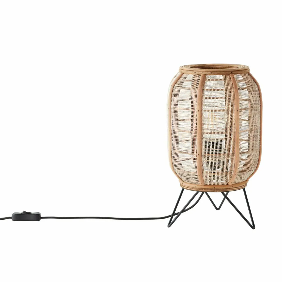 lampe__poser_tanah_avec_bambou_3.webp Clearance Brilliant Lampe à poser Tanah avec bambou