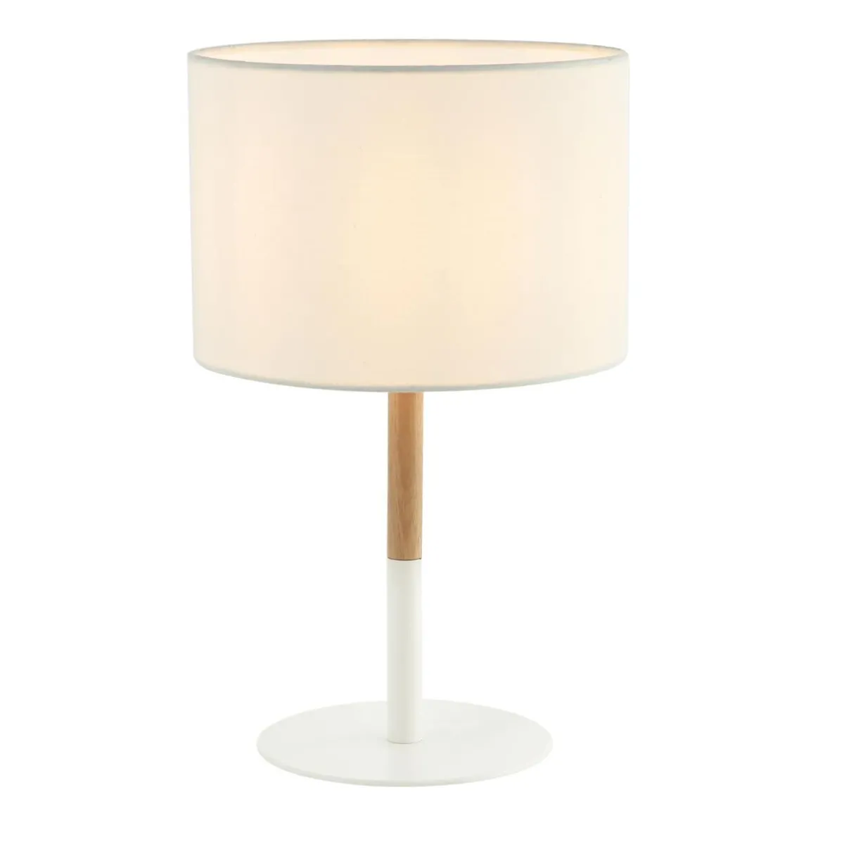 lampe__poser_tissu__mtalbois_clair_blanche_0.webp Store Zambelis Lampe à poser tissu 20215 métal/bois clair blanche