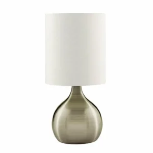 Store Searchlight Lampe à poser Touch 3923, laiton ancien