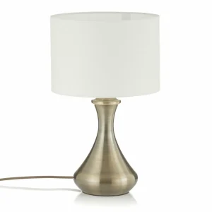 Fashion Searchlight Lampe à poser Touch 2750, laiton ancien