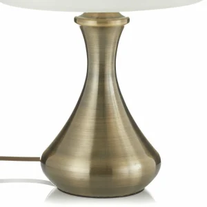 Fashion Searchlight Lampe à poser Touch 2750, laiton ancien