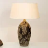 Hot Holländer Lampe à poser Toulouse ronde, hauteur 65 cm, noire