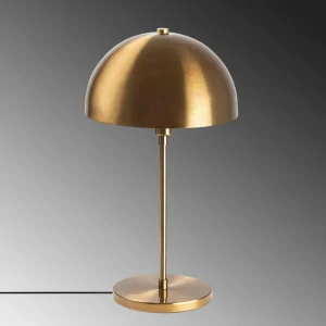Store Opviq Lampe à poser Varzan 10857, or antique, métal, hauteur 50 cm