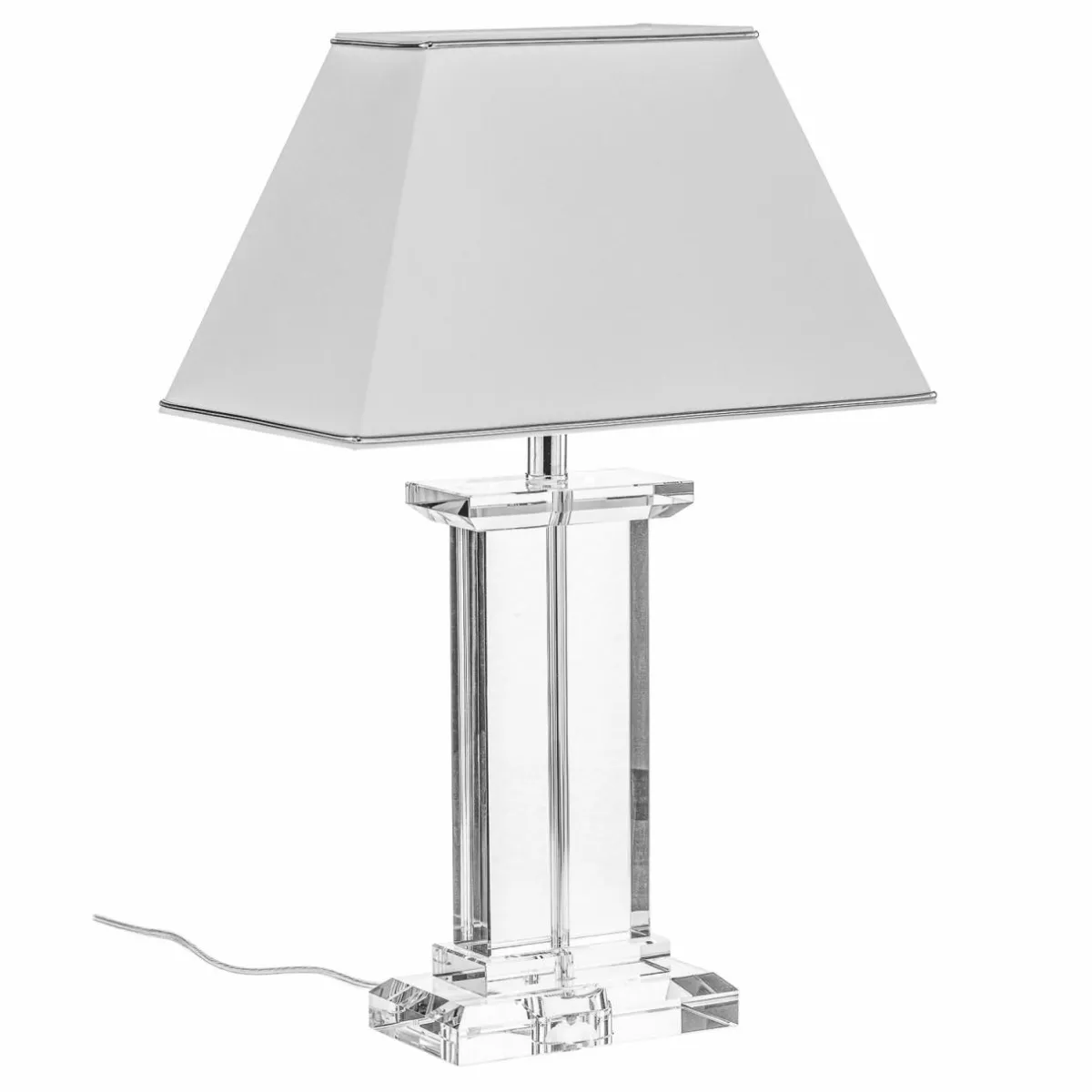 lampe__poser_veronique_pied_large_blancchrom_2.webp Outlet ORION Lampe à poser Veronique, pied large, blanc/chromé