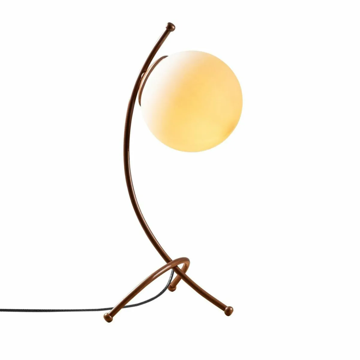 lampe__poser_yay__brun_verre_opalin_hauteur__cm_0.webp Best Opviq Lampe à poser Yay 5012, brun, verre opalin, hauteur 43 cm