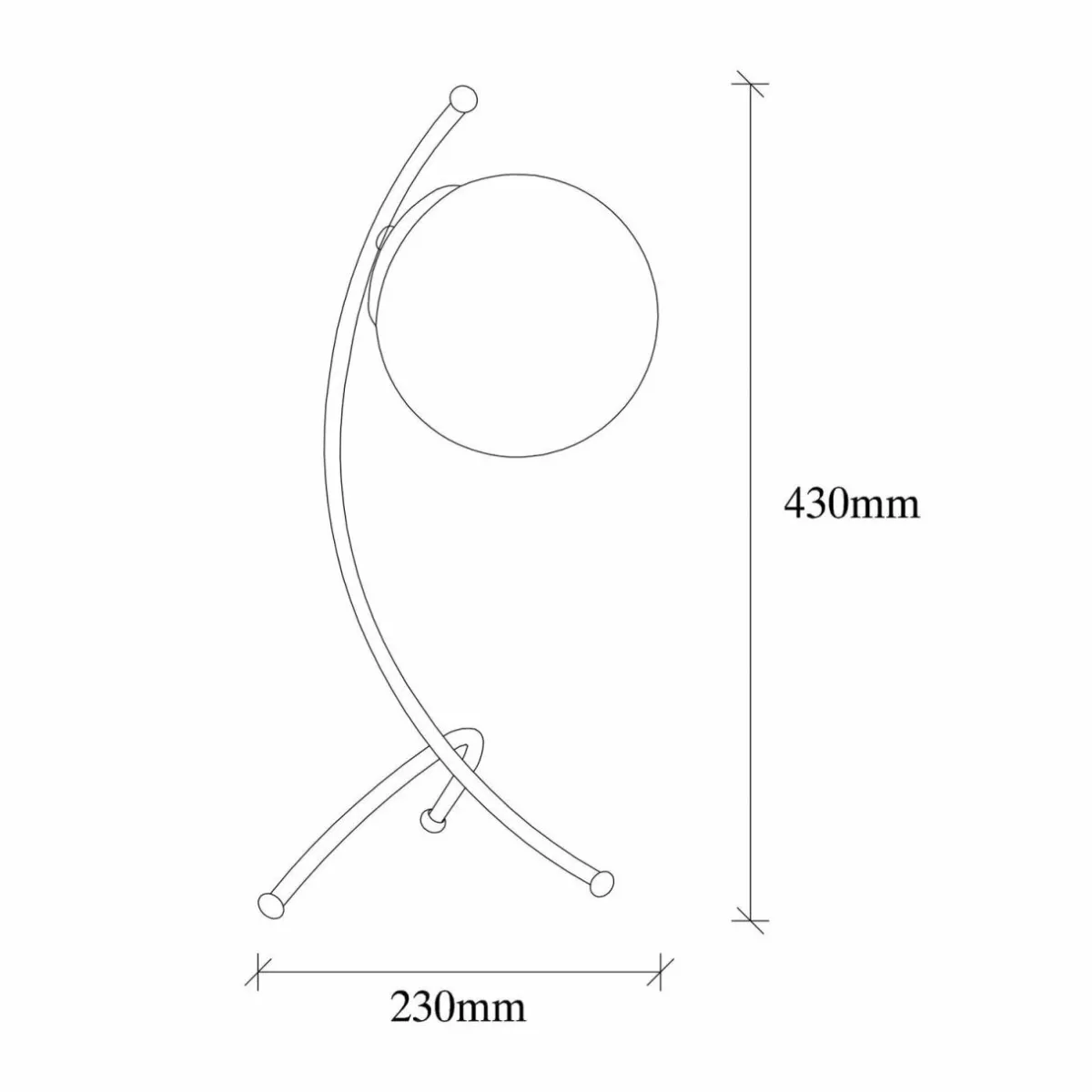 lampe__poser_yay__brun_verre_opalin_hauteur__cm_1.webp Best Opviq Lampe à poser Yay 5012, brun, verre opalin, hauteur 43 cm