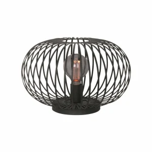 Flash Sale Freelight Lampe de table Aglio, Ø 40 cm, noir, métal