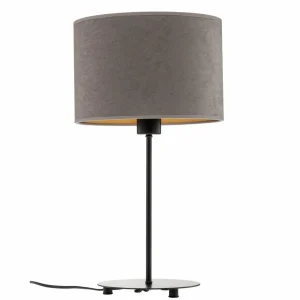 Discount Duolla Lampe de table Golden Roller h 50 cm gris/doré