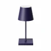 Cheap Sigor Lampe de table LED rechargeable Nuindie mini, USB-C, bleu, IP54, intensité