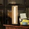 New Searchlight Lampe de table LED Thread, doré, intensité variable sur 3 niveaux, acier