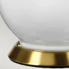Discount Elstead Lampe de table textile Isla laiton antique/rosé