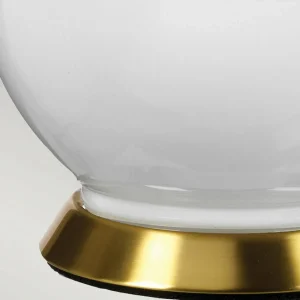 New Elstead Lampe de table tissu Isla laiton ancien/cranberry