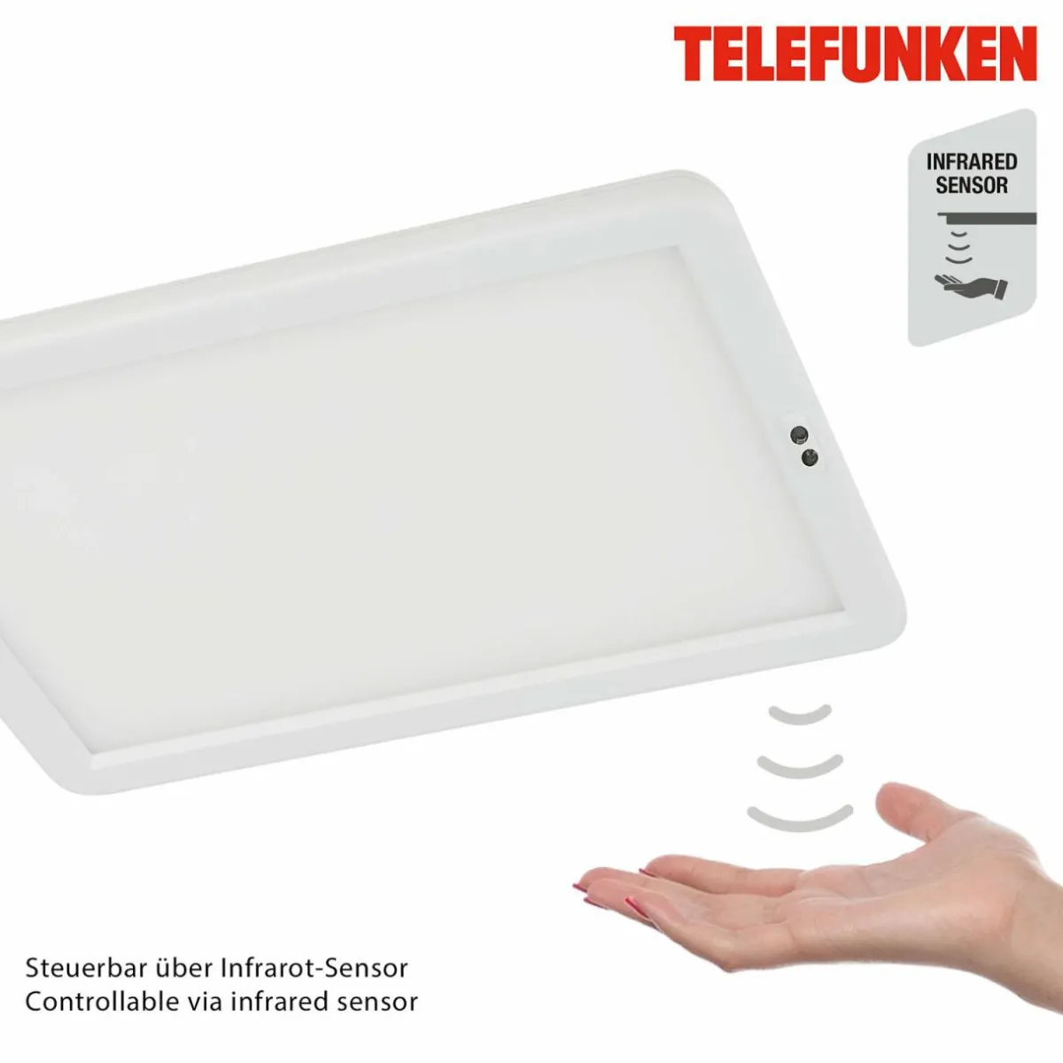 lampe_meuble_led_schu_capteur_xcm_blanc__2.webp Hot Telefunken Lampe meuble LED Schu, capteur, 22x11 cm blanc 840