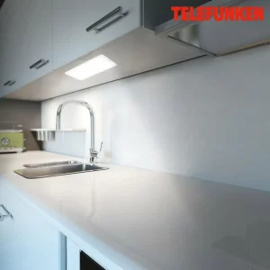Hot Telefunken Lampe meuble LED Schu, capteur, 22x11 cm blanc 840