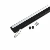 Store Hera Lampe sous meuble LED ModuLite F, noir, 45 cm, 3.000 K, alu
