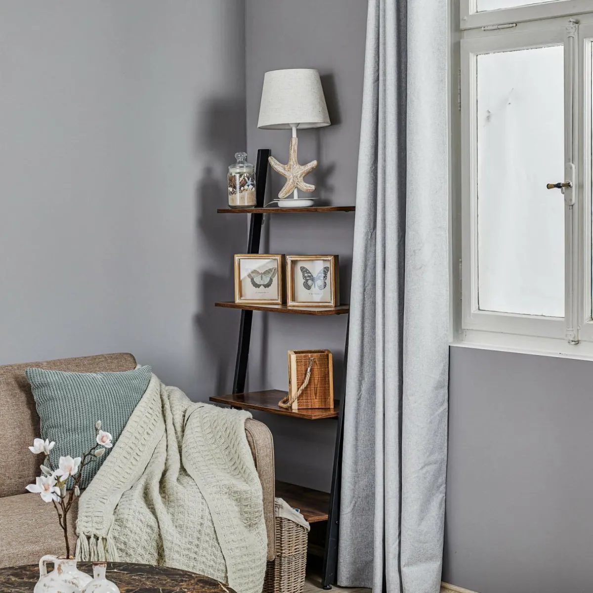 lampe_stellina_abatjour_tissu_dcor_toile_de_mer_0.webp Outlet ONLI Lampe Stellina abat-jour tissu décor étoile de mer