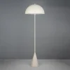 Shop Trio Lighting Lampe sur pied Alfie, gris clair mat, métal, E27