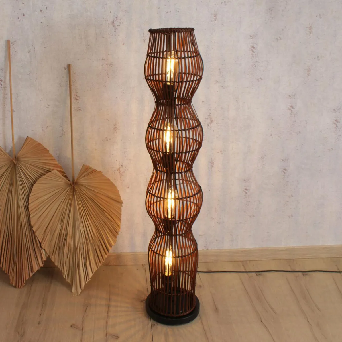 lampe_sur_pied_bamboo_marron_0.webp Store Eco-Light Lampe sur pied Bamboo, marron
