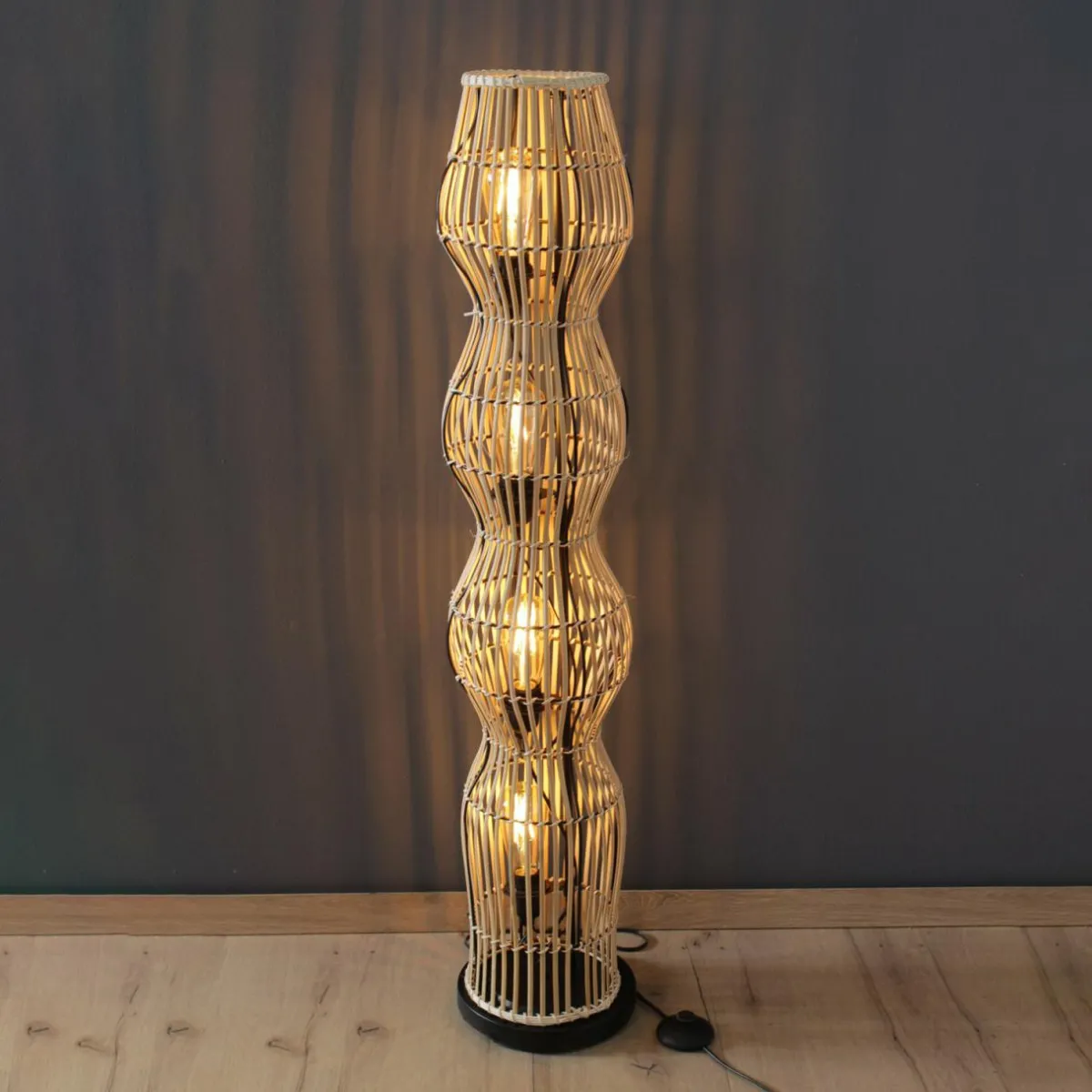 lampe_sur_pied_bamboo_naturel_0.webp Outlet Eco-Light Lampe sur pied Bamboo, naturel