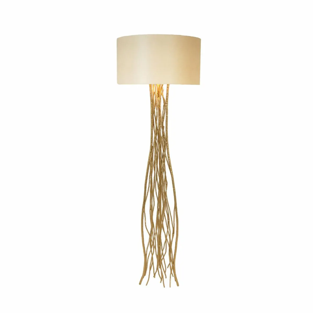 lampe_sur_pied_capri_orcru_hauteur__cm_fer_martel_0.webp Cheap Holländer Lampe sur pied Capri, or/écru, hauteur 155 cm, fer martelé
