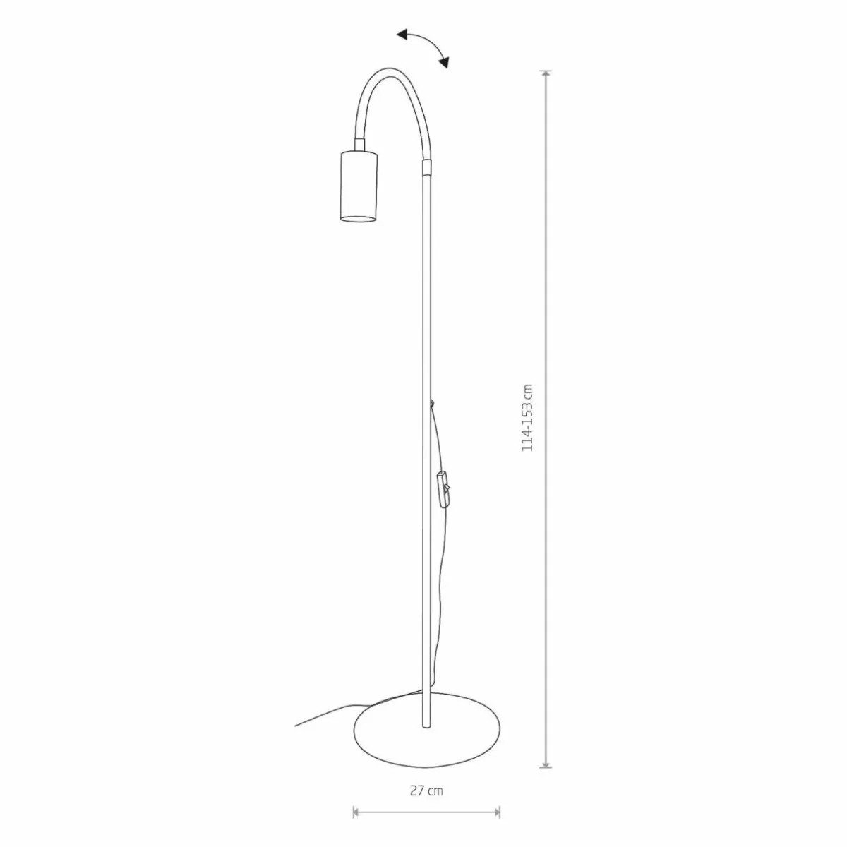 lampe_sur_pied_eye_flex_avec_bras_flexible_noir_1.webp Discount Nowodvorski Lighting Lampe sur pied Eye Flex avec bras flexible, noir