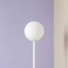 Cheap ALDEX Lampe sur pied Joel métal et verre, blanche