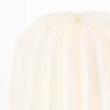 Store Brilliant Lampe sur pied June avec abat-jour en carton, blanc