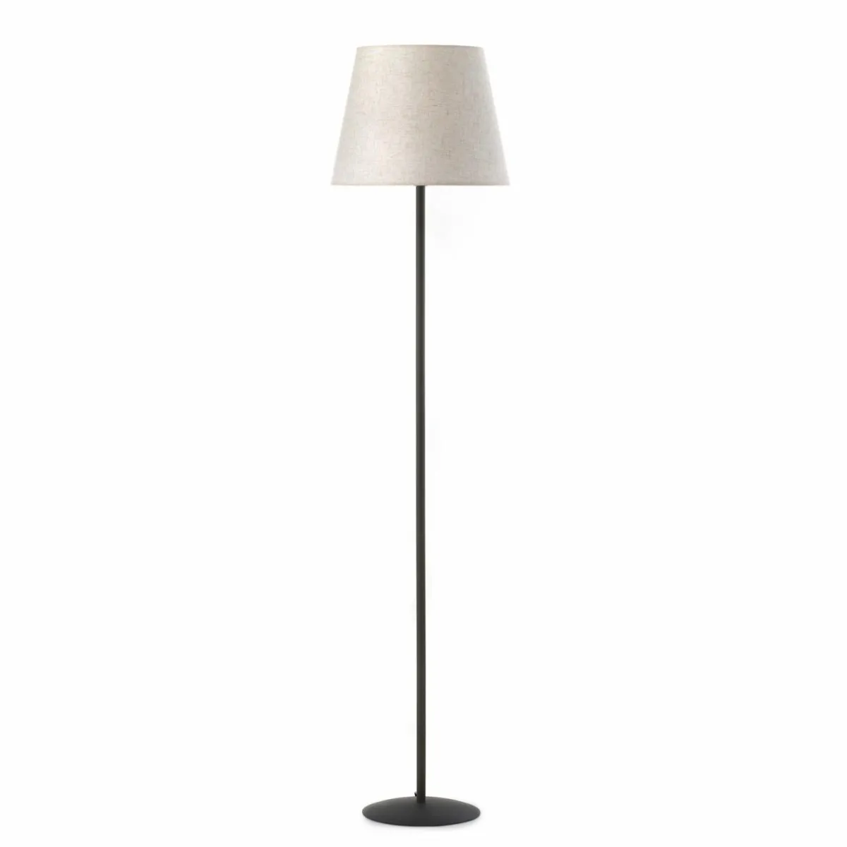 lampe_sur_pied_loris_noir_abatjour_beige_sable_0.webp Sale ONLI Lampe sur pied Loris, noir, abat-jour beige sable