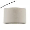 Cheap TK Lighting Lampe sur pied Moby Nature, tissu
