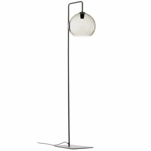 Clearance Nowodvorski Lighting Lampe sur pied Monaco avec abat-jour boule en verre