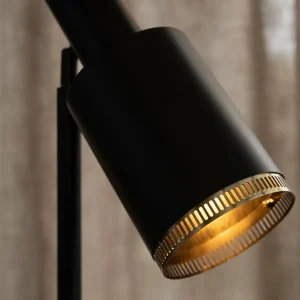 Clearance Markslöjd Lampe sur pied Ozzy en métal, tête réglable