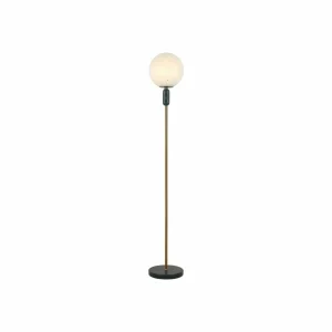 Flash Sale Viokef Lampe sur pied Polly abat-jour en verre, marbre