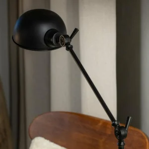 Cheap Markslöjd Lampe sur pied Portland, 2 réglages, noire