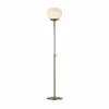 Hot Markslöjd Lampe sur pied Rise, laiton antique, fer, verre, hauteur 150 cm