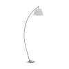 Best Sale ONLI Lampe sur pied Sinea, argent/argent, hauteur 110 cm, fer, textile