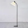 Hot Markslöjd Lampe sur pied textile Mira, noir