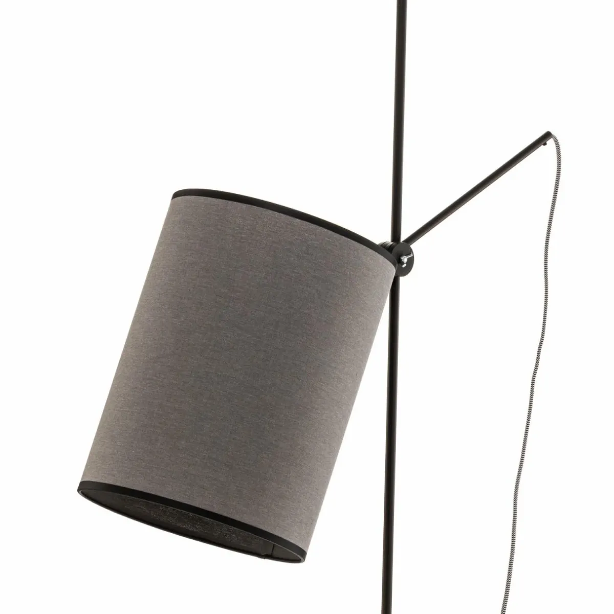 lampe_sur_pied_zelda_avec_abatjour_textile_rond_gris_1.webp Best Sale Nowodvorski Lighting Lampe sur pied Zelda avec abat-jour textile rond gris