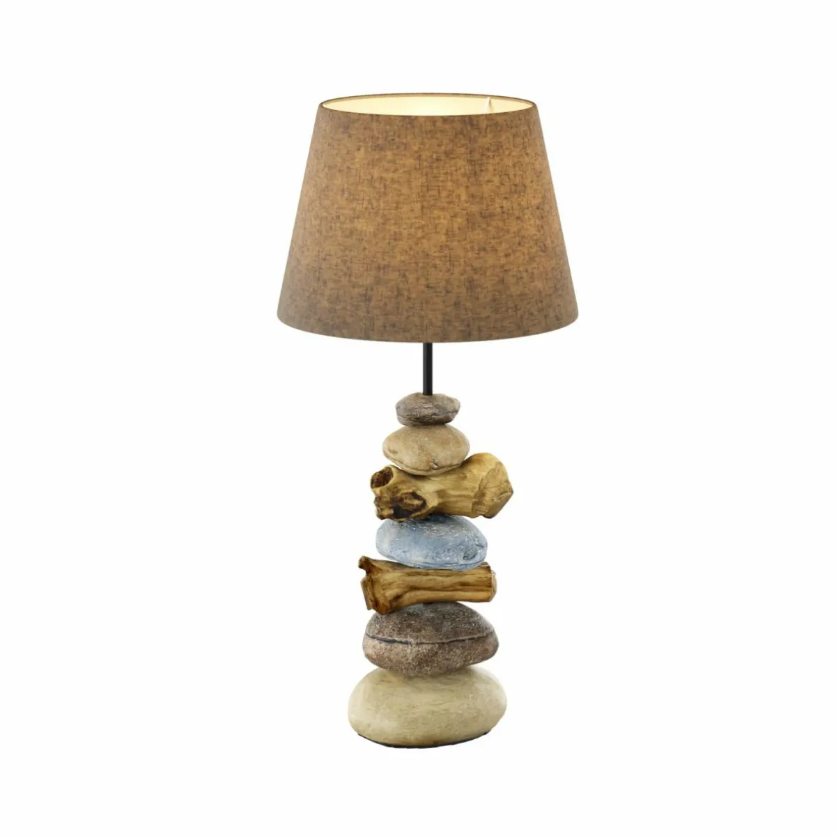 lampe_vera_abatjour_tissu_et_dcor_pierre_cm_3.webp Cheap ONLI Lampe Vera, abat-jour tissu et décor pierre, 55 cm