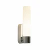 Hot LEDS-C4 Applique murale LED Dresden IP44, chrome, aluminium, verre