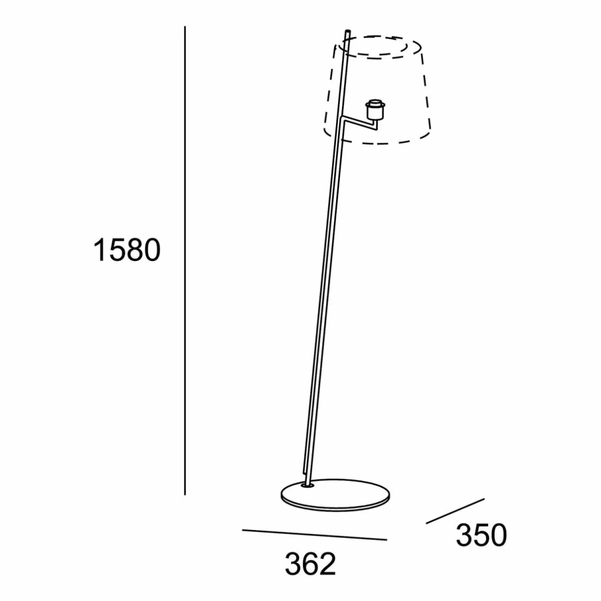ledsc_clip_lampadaire_cm_abatjour_noir_0.webp Outlet LEDS-C4 Clip lampadaire 158 cm abat-jour noir