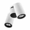 Cheap LEDS-C4 Pipe spot pour plafond 2 lampes blanc-noir