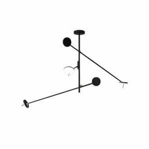 New LEDS-C4 Suspension LED Invisible Triplex RC, 3000 K, noir