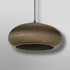 New LEDVANCE Suspension Drop, Ø 40 cm, brun, carton ondulé, E27